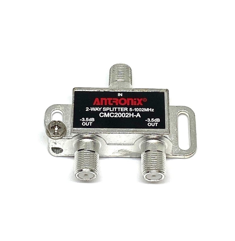 Antronix CMC2002H-A 2-Way Horizontal Splitter -3.5dB 5-1002 MHz High Performance for Coax Cable TV & Internet - Image 3